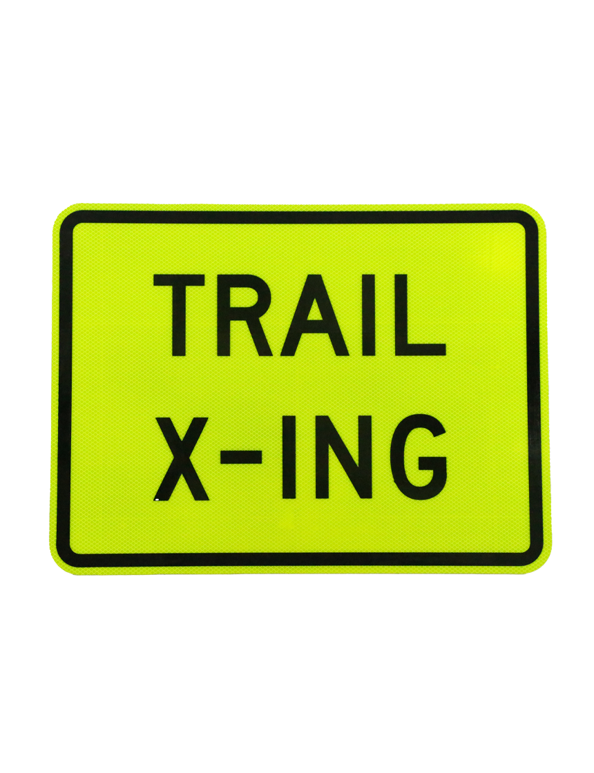 Traffic Signs, Trail Crossing Sign W11-15A