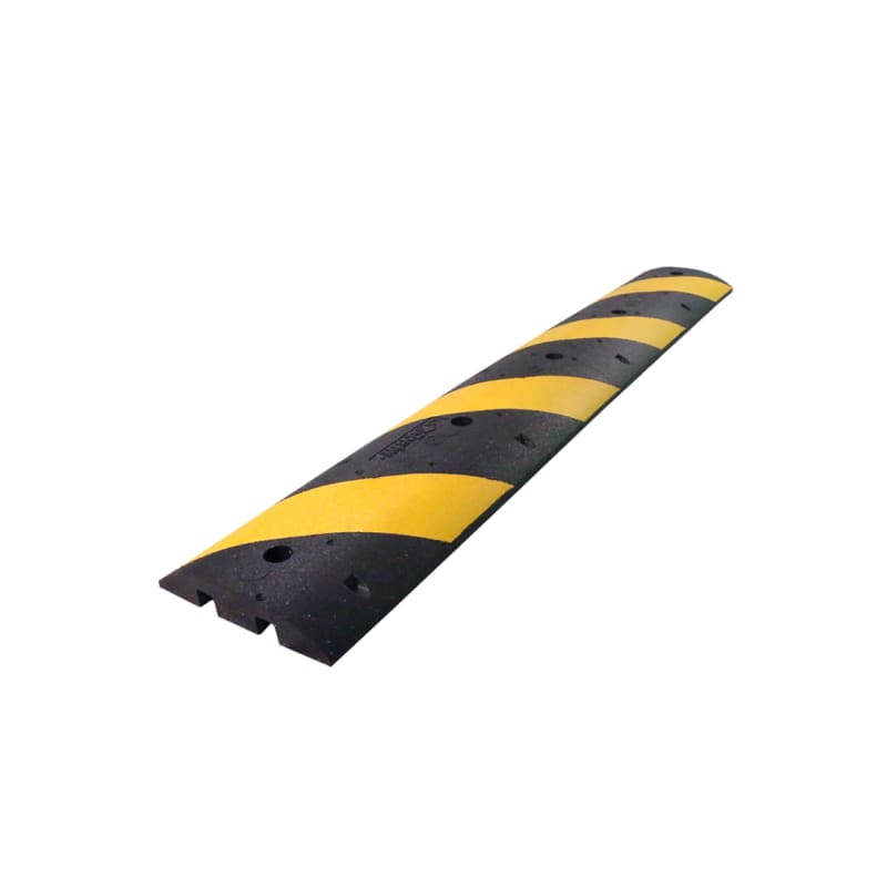 6' Clearline® Heavy-Duty Rubber Speed Bumps | Traffic Safety Store |  SBRCLHD6S | Traffic Safety Store
