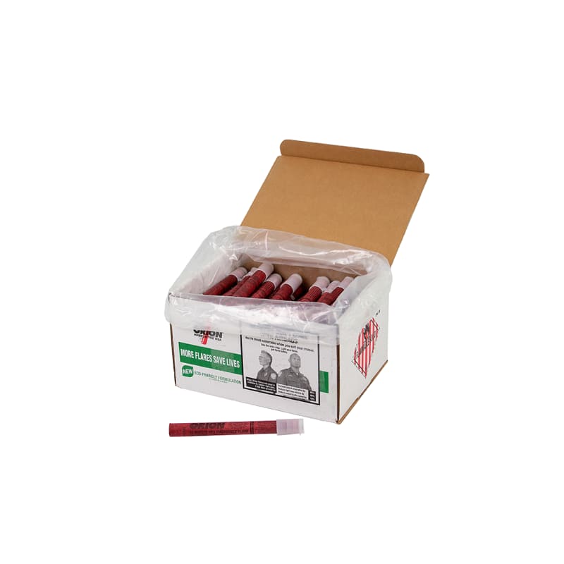 Case (72) of Orion 15-Minute Flares WITHOUT Wire Stand | ORION0715 |  Traffic Safety Store