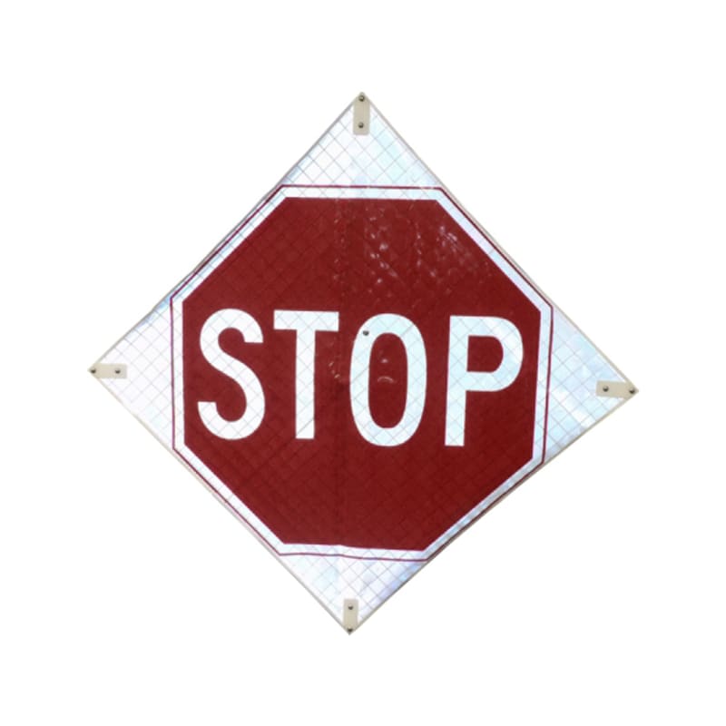 Reflective Roll Up STOP sign