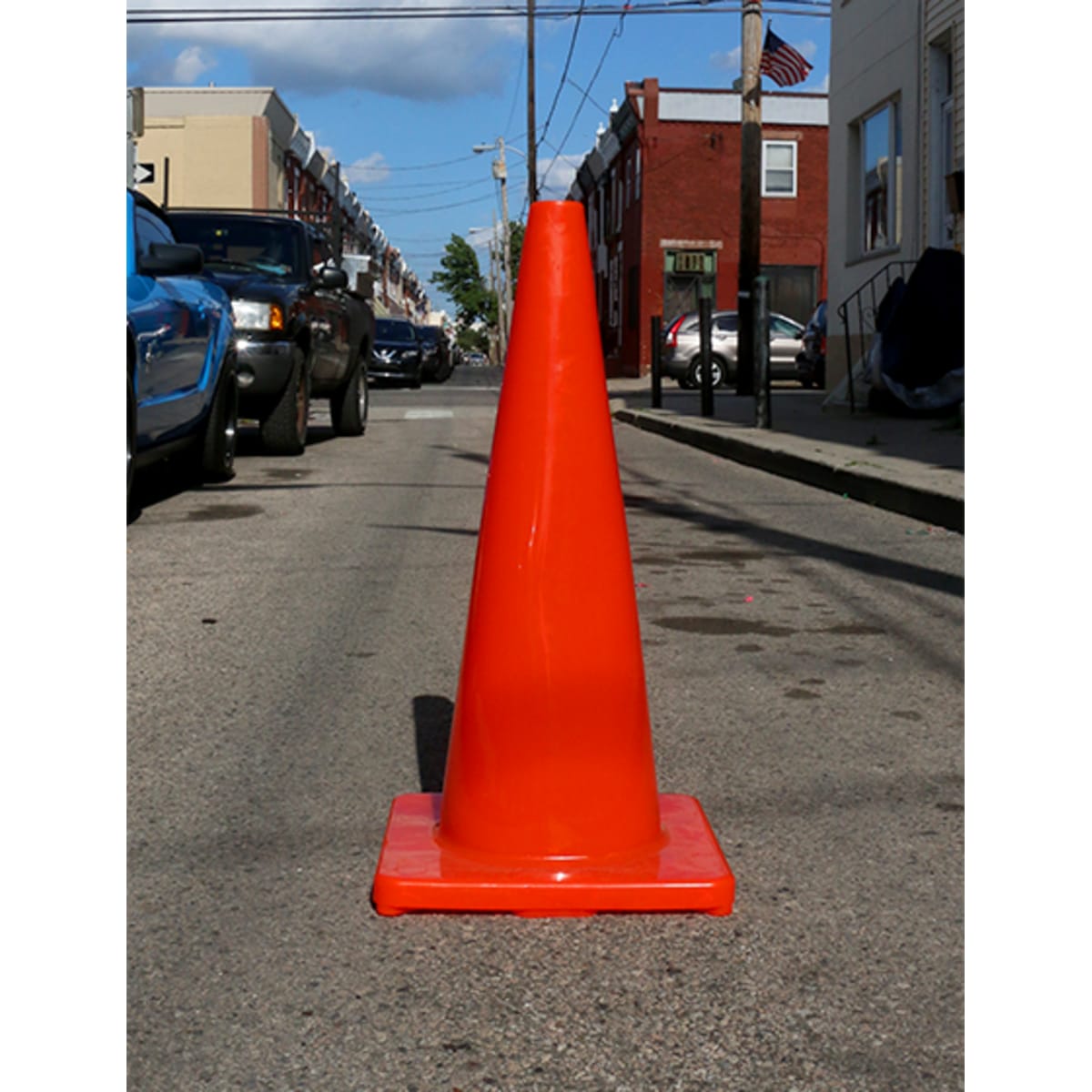 Street Cones 2 Pack Church Parking Cones Construction Cones Parking Cones Safety Cones 28 Yellow Cones with Church Parking Signs