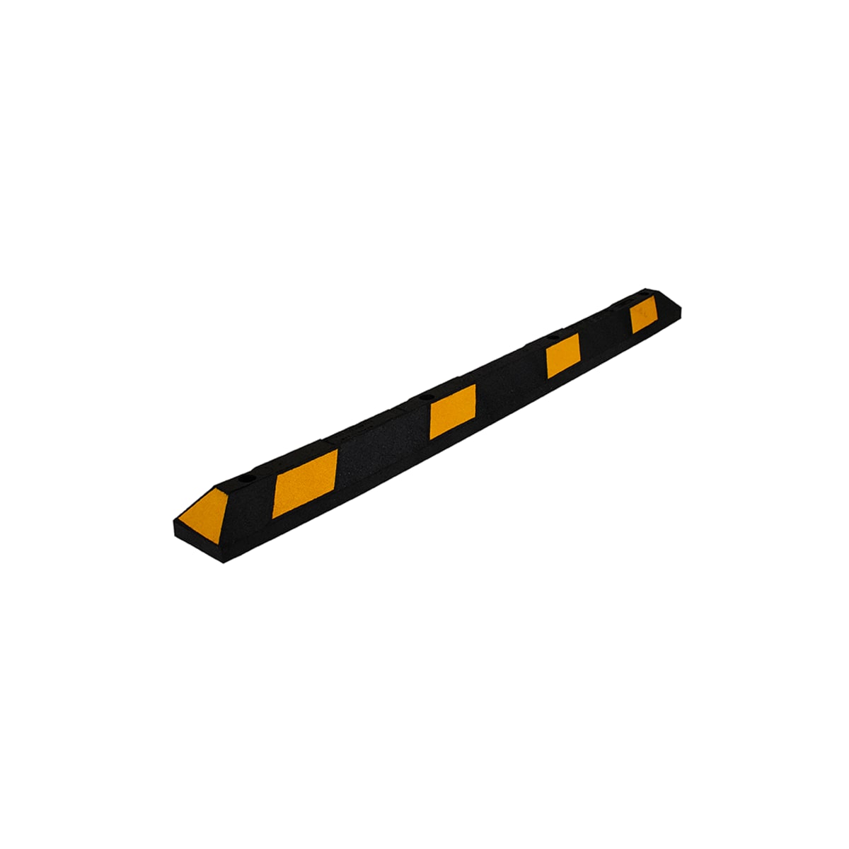 6 Recycled Rubber Parking Blocks Traffic Safety Store