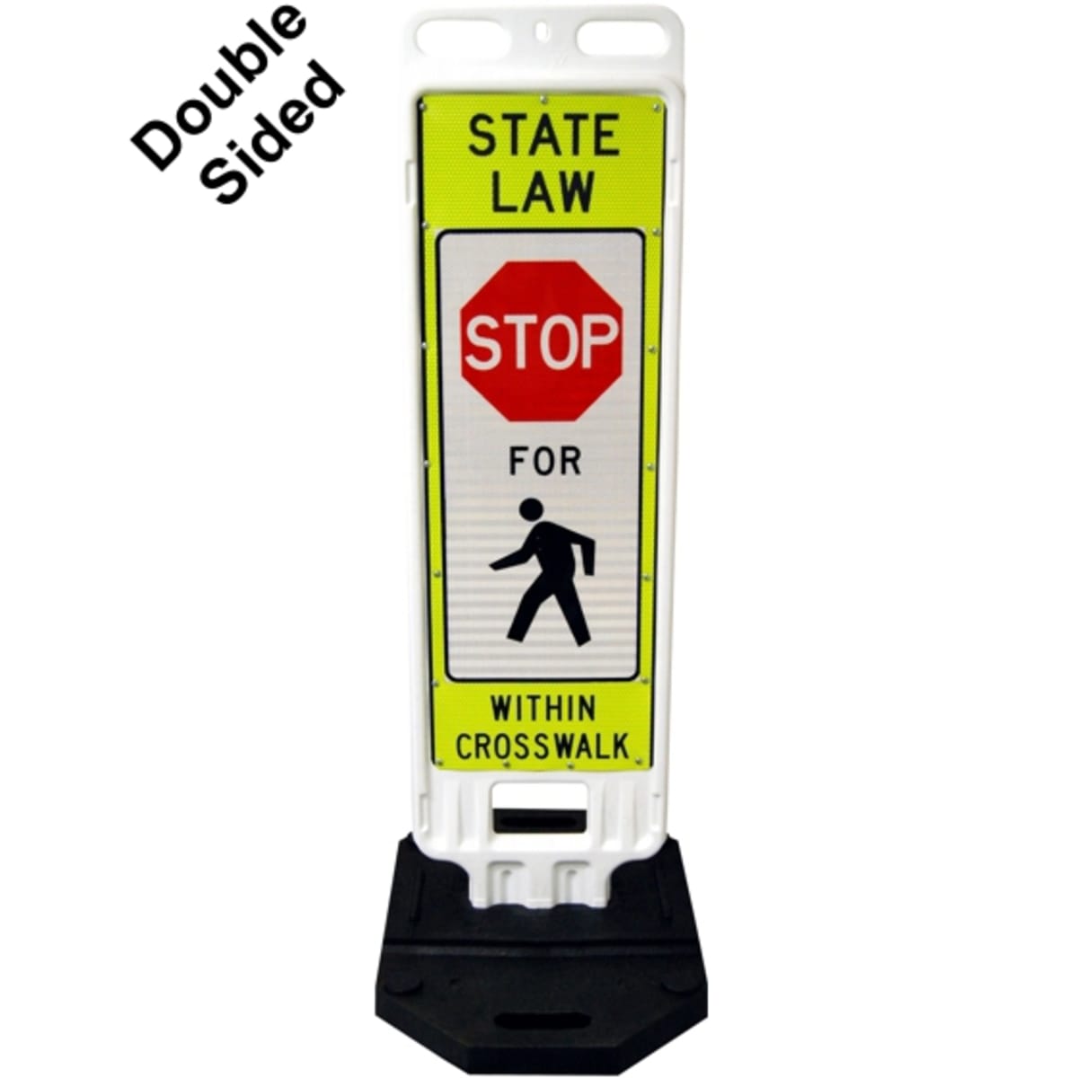 36 X 12 Crosswalk Barricade Sign Traffic Safety Store