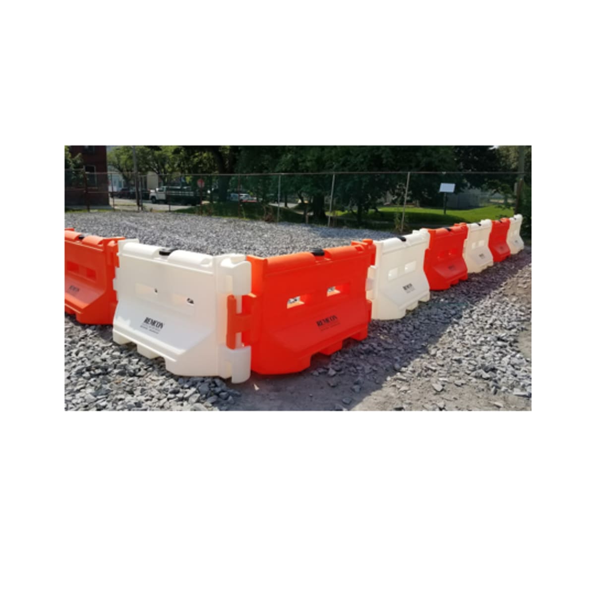 36 Interlocking Construction Barrier Traffic Safety Store