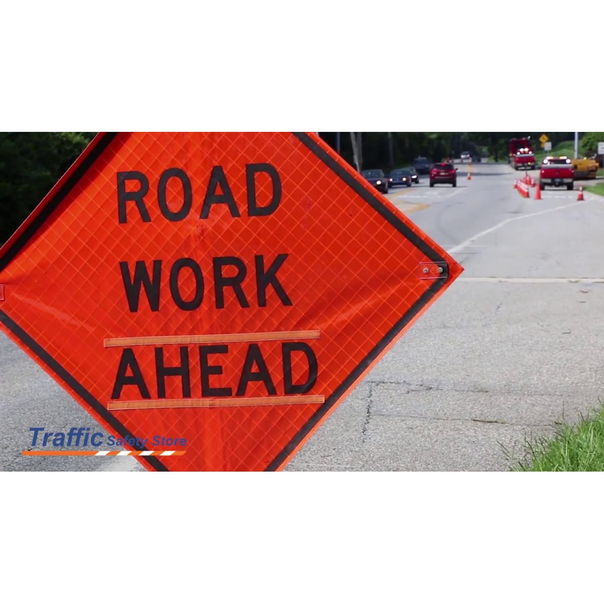Dui Checkpoint Ahead Sign 48 X 48 Vinyl Roll Up Construction Signs Traffic Safety Store