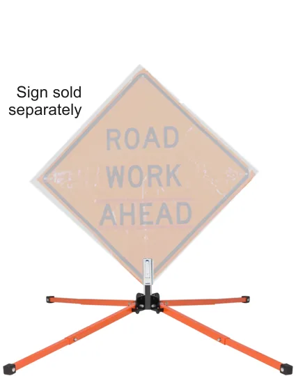 Springless Sign Stand w/ 