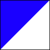 Blue/White Reflective swatch