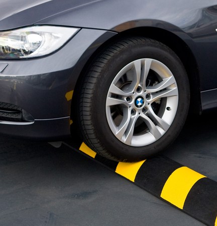 5-15mph zone speed bump