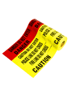 Single Rolls of Caution/Barrier Tape