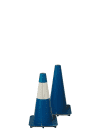 18" Blue Traffic Cones