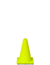 12" Lime Traffic Cones