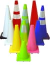 Colored Traffic Cones