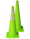 36" Traffic Cones - Lime