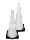 28" White Traffic Cones