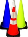28" Traffic Cones - JBC Black Base