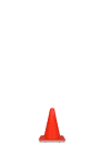 5" Small Orange Traffic Cones
