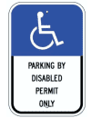 Florida Handicap Parking Sign