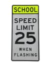 School Speed Limit 25 Signs (S5-1)
