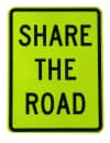 Share The Road Signs (W16-1P)