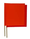 24" Construction Flags