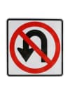 No U-Turn Symbol Signs (R3-4)
