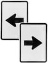 Reversible LEFT or RIGHT Arrow (M6-1)