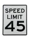 Speed Limit 45 Signs (R2-1)