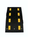 Heavy Duty Clearline® Rubber Speed Hump Middle Section
