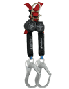 FallTech 6' DuraTech® Mini Class 1 Personal SRL-P with Steel Rebar Hooks, Includes Triple-Lock Steel Dorsal Connector