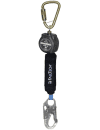 FallTech 6' DuraTech® Mini Class 1 Personal SRL-P with Steel Snap Hook, Includes Steel Dorsal Connecting Carabiner