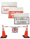 Cone Bar Signs