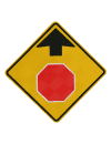 Stop Ahead Symbol Signs (W3-1)
