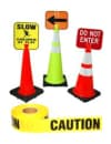 Clip-On Signs & Caution Tape