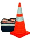 28" Collapsible Pop Up Traffic Cones