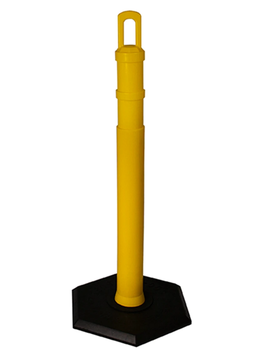 42\" Yellow JBC Arch Top Tube w/ 8lbs Base