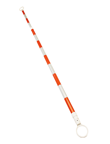 6\u0027 - 10\u0027, \u0027Economy Workzone\u0027, Orange \u0026 White Reflective Cone Bar