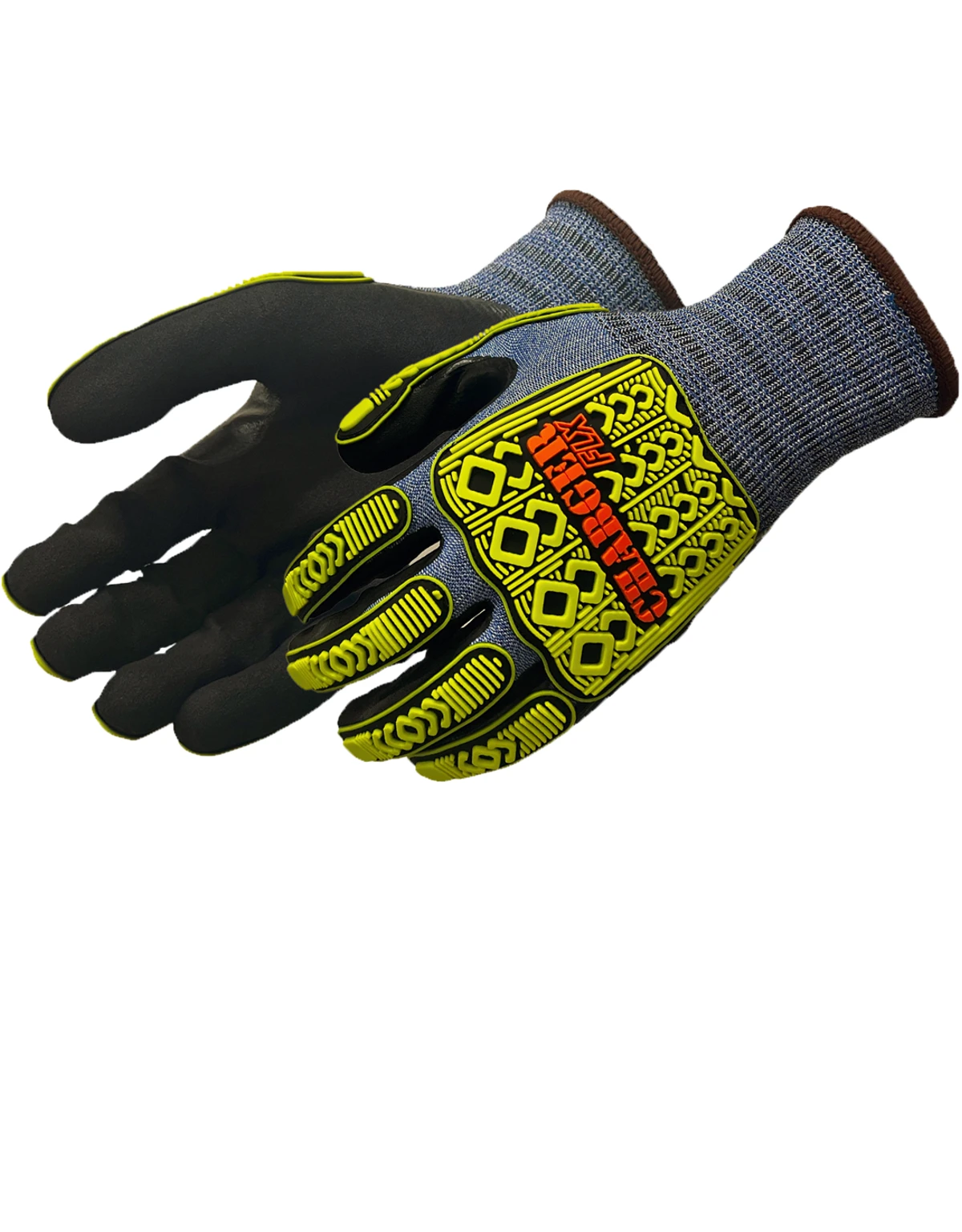 Liberty Safety Charger Flx Impact Gloves, Size: 2Xl