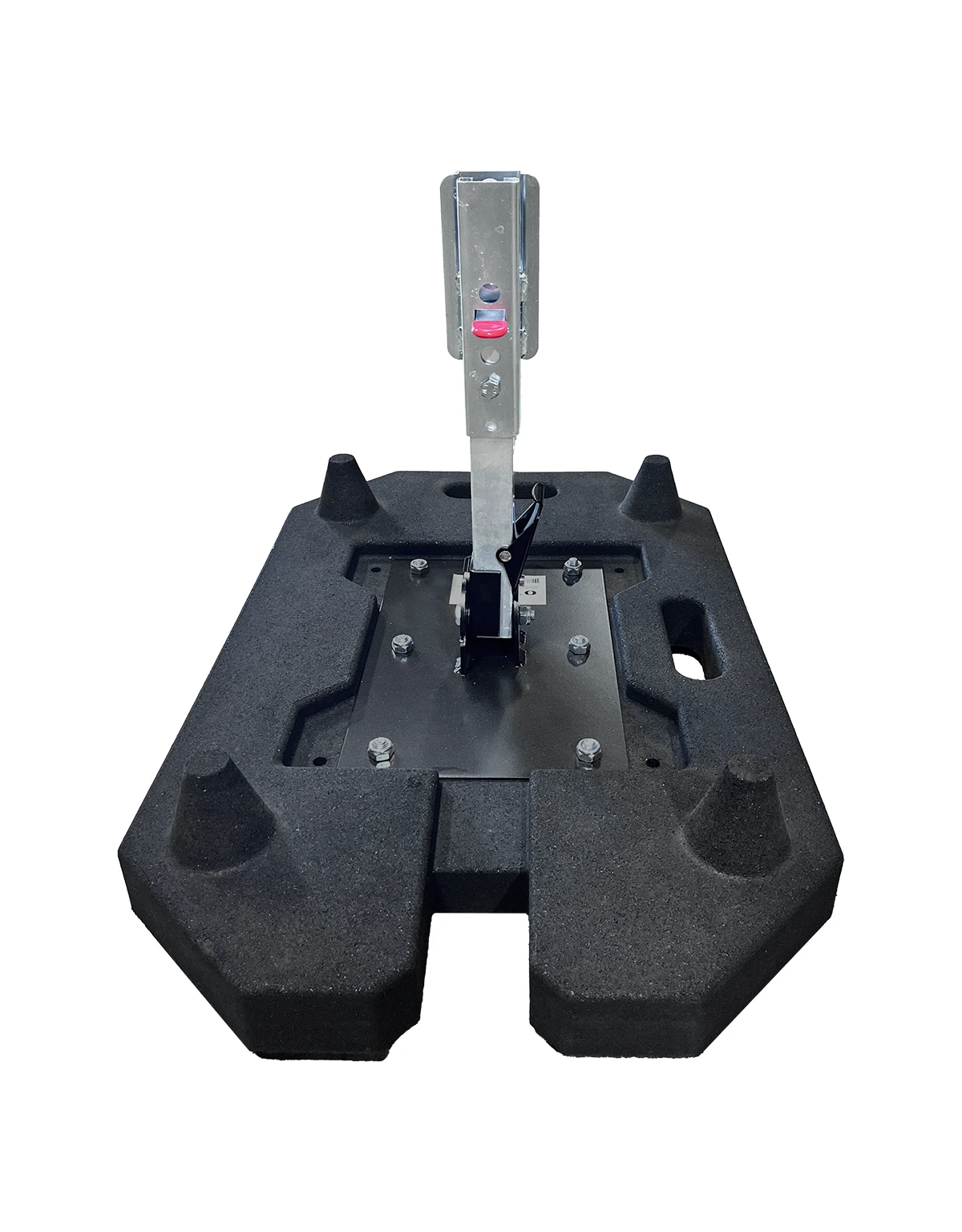 Cortina QuandraFlex Rubber Base Sign Holder for Plastic Pocket Roll-Up Signs