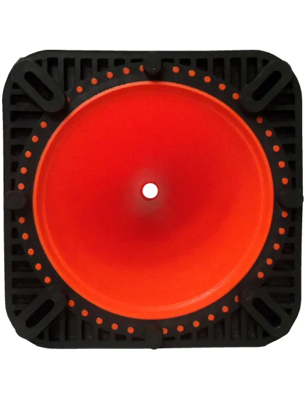Orange 36\" 10.0 Lb. Traffic Cone with Black Base