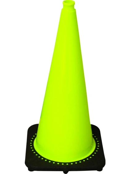 Lime 28\" 7.0 lb Black Base Cone