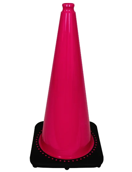 Pink 28\" 7.0 lb Black Base Cone