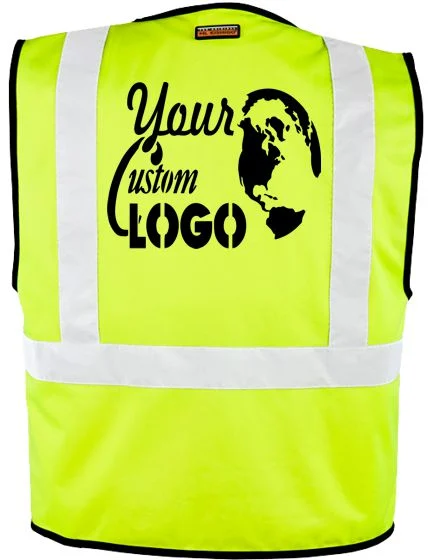Lime Solid Adjustable Vest No Pocket