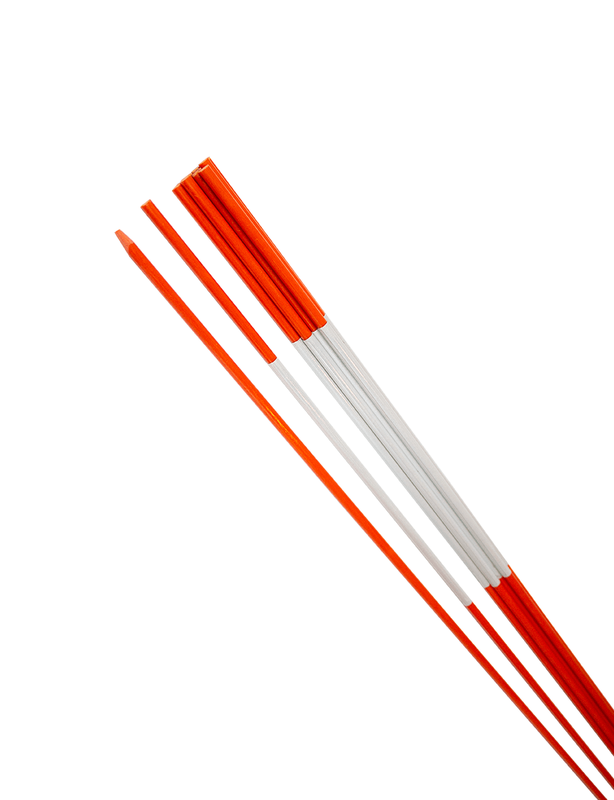 Set of Ten (10) Driveway Snowplow Markers