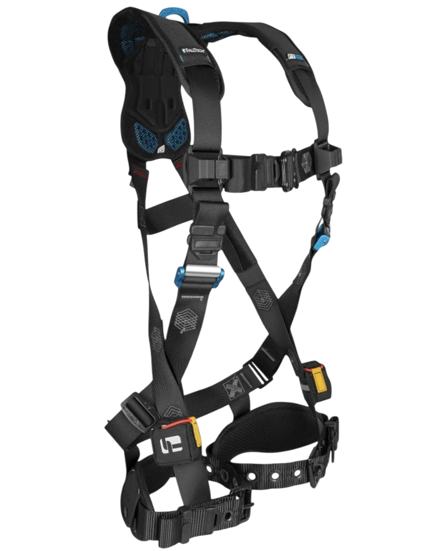 FallTech FT-One Fit™ 1D Standard Non-Belted Women\u0027s Full Body Harness, Tongue Buckle Leg Adjustments, 2XL