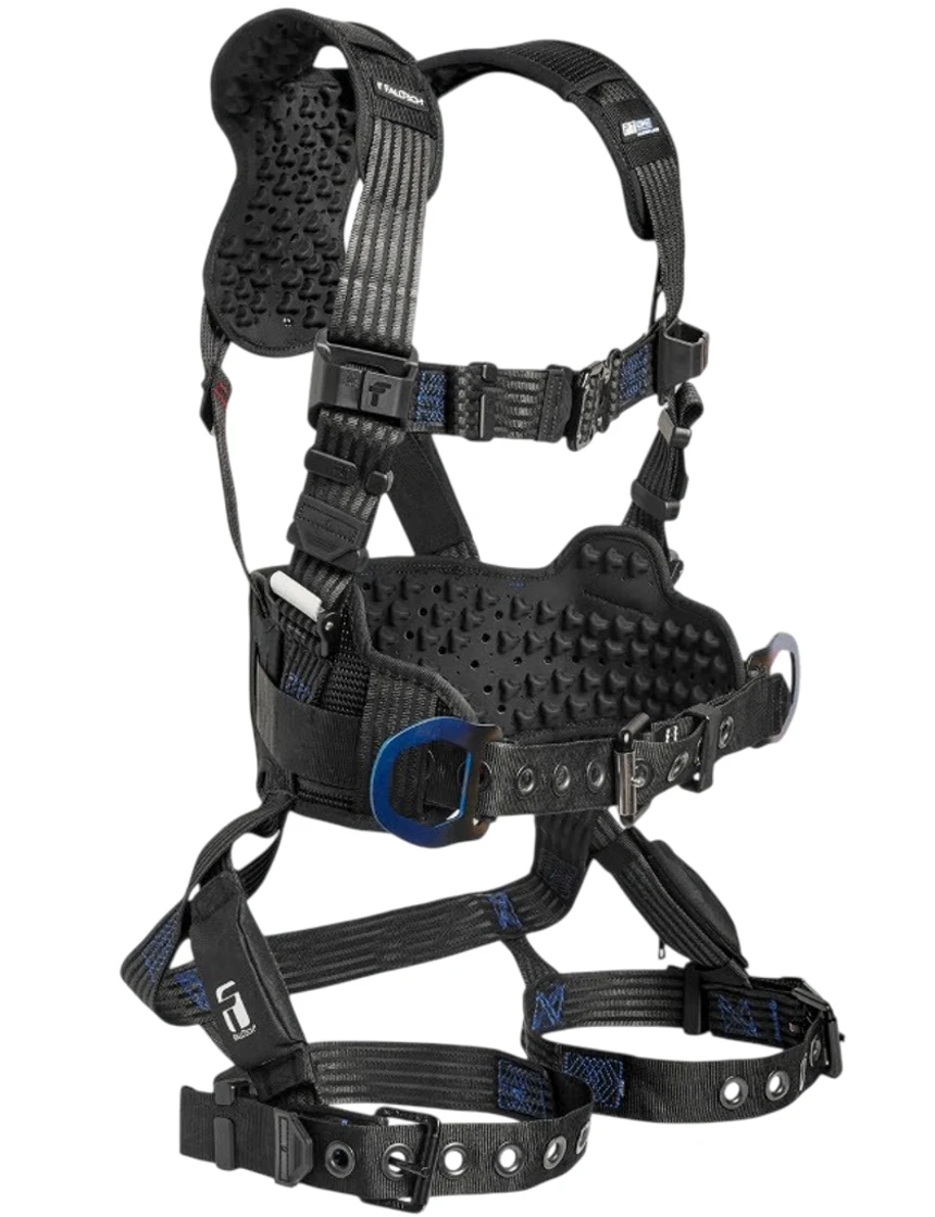 FallTech FT-One Ultra-Lite™ 3D Construction Belted Full-Body Harness, Tongue Buckle Legs, 2XL