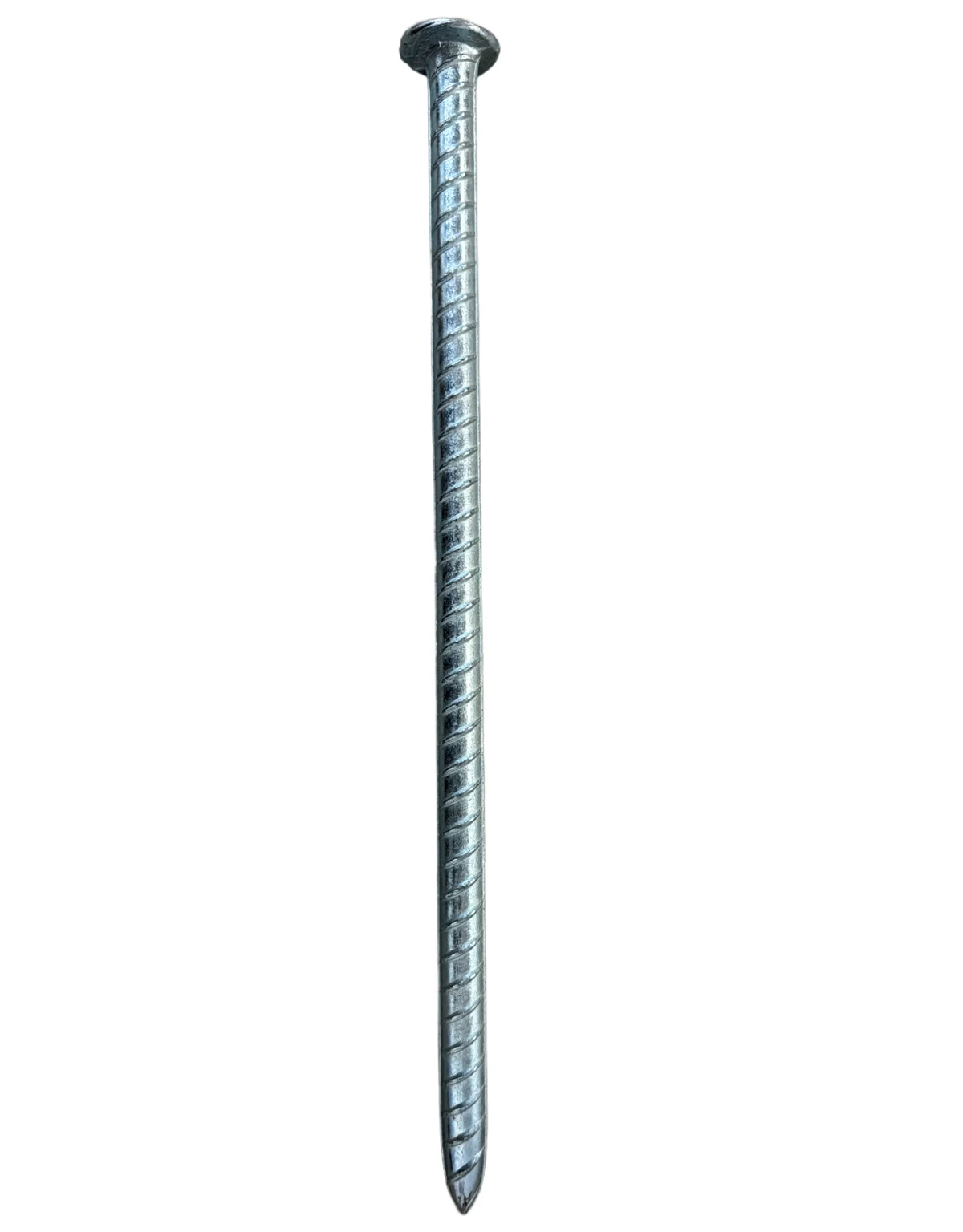 14\" x 9/16\", Galvanized Steel Rebar Spike for Parking Block or Speed Bump Installation
