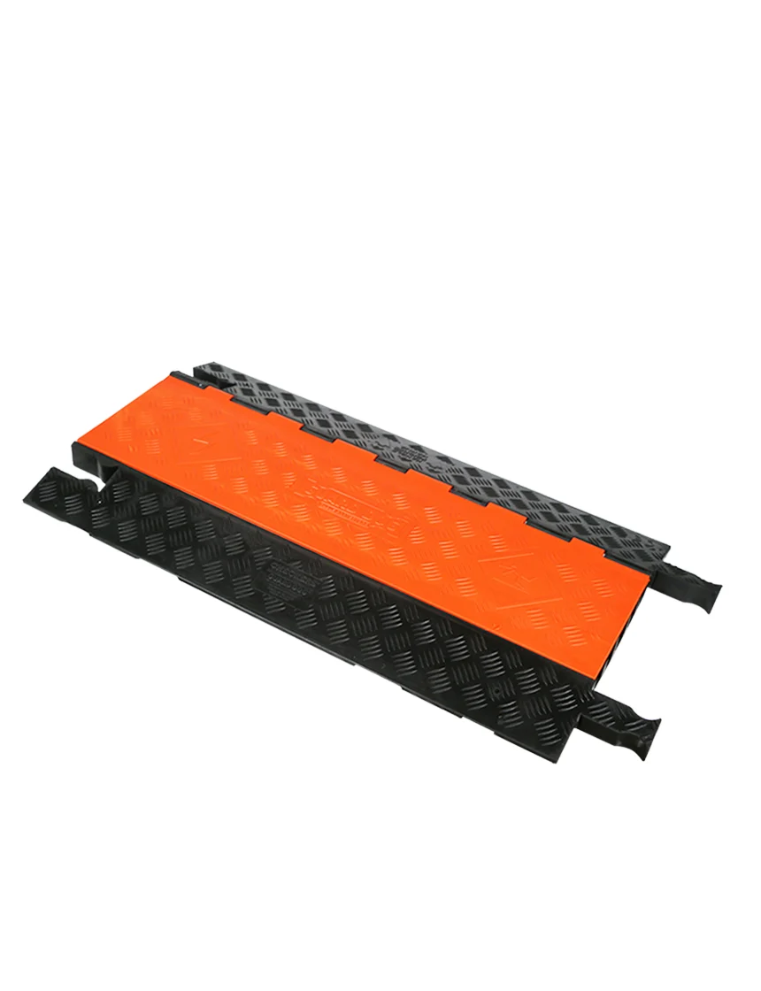 Guard Dog 36\" Orange\u0026 Black, Low Profile, Five (5) Channel Cable Protector (Up To 0.75\" Od Cables)