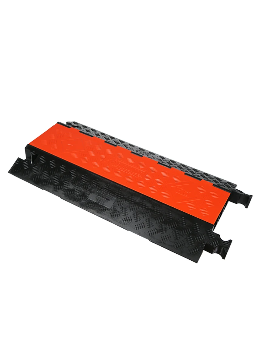 Guard Dog 36\" Orange\u0026 Black, Medium Duty, Three Channel Cable Protector (Up To 2.25\" Od Cables)