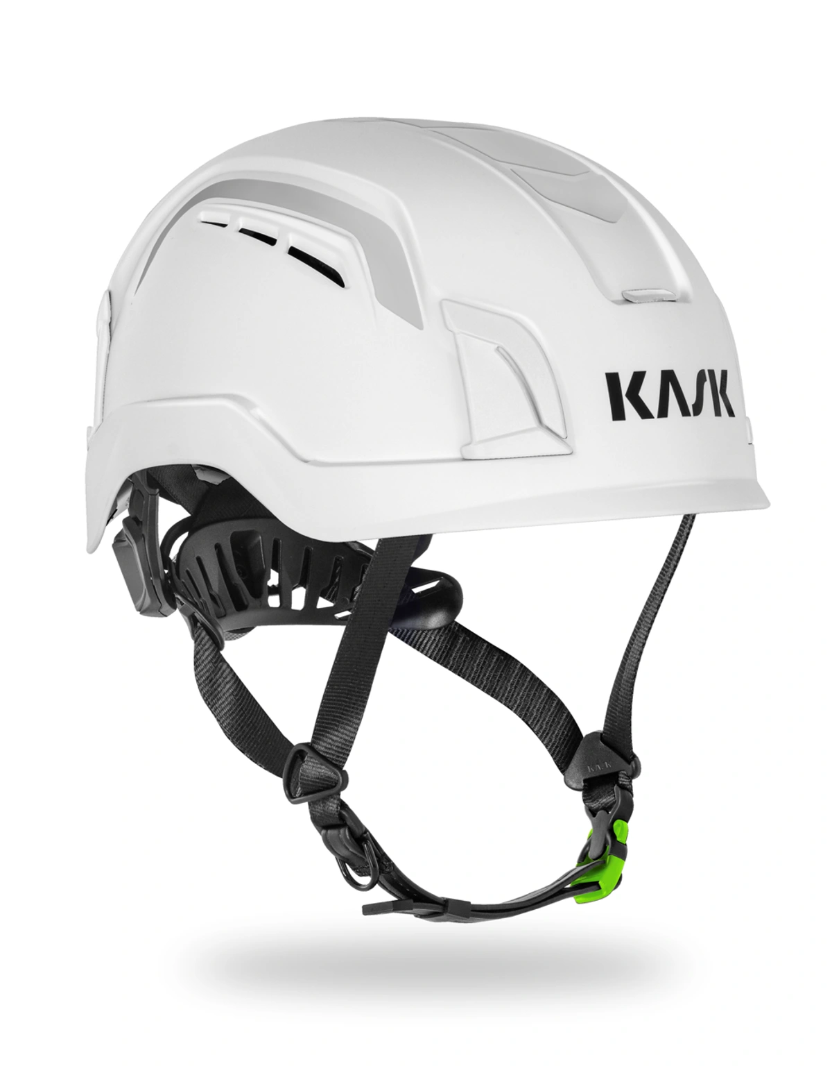 White with Reflectors Kask Zenith X2 Air Safety Helmet | ANSI Z89.1 Type I/Type II, Class C