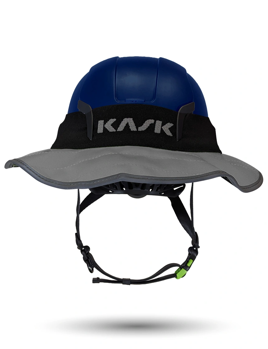 Blue Kask Zenith X2 ANSI Class E Safety Helmet w/ 360-Degree Sun Shield (Anthracite Gray)